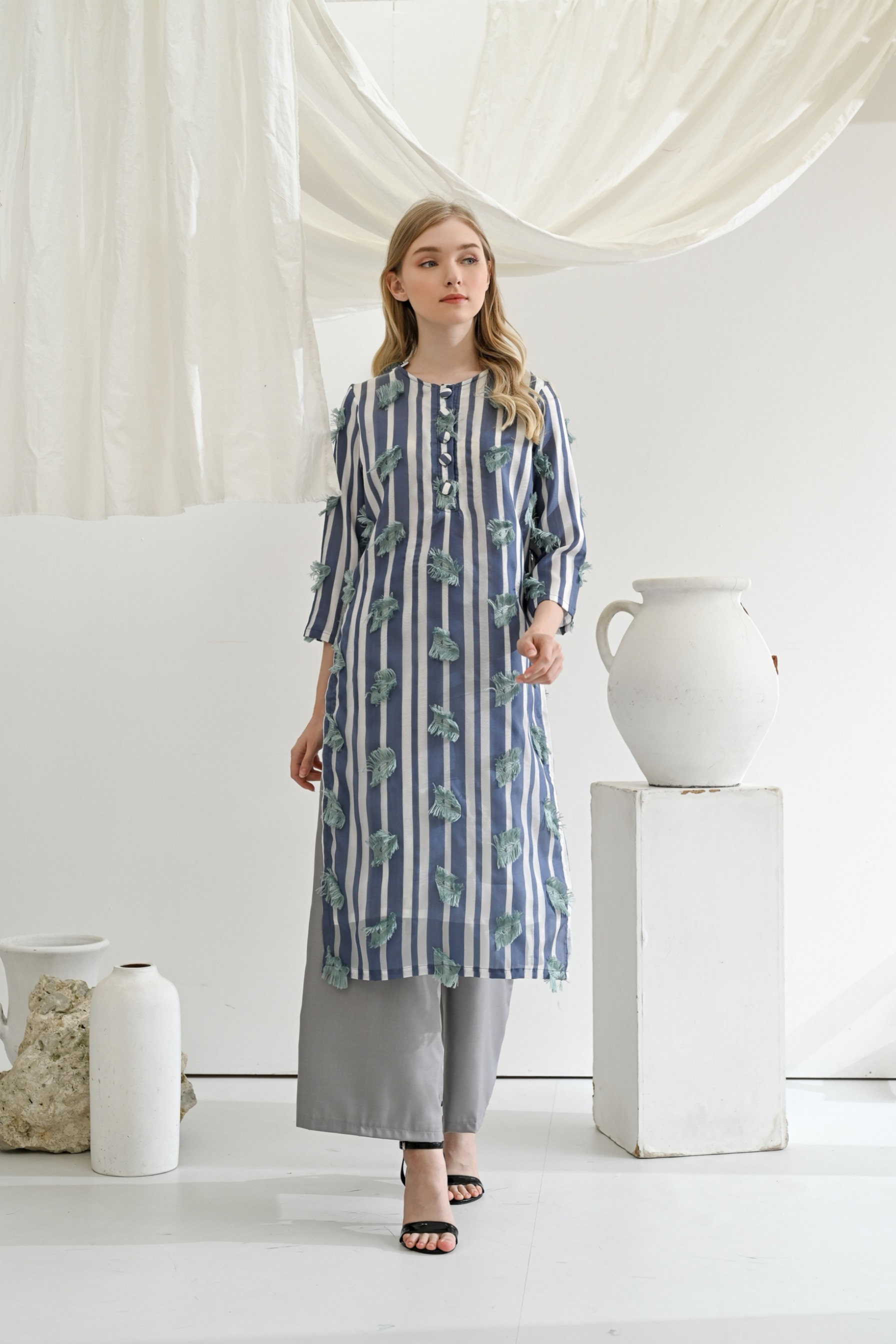 JEUMPA Long Tunik Set