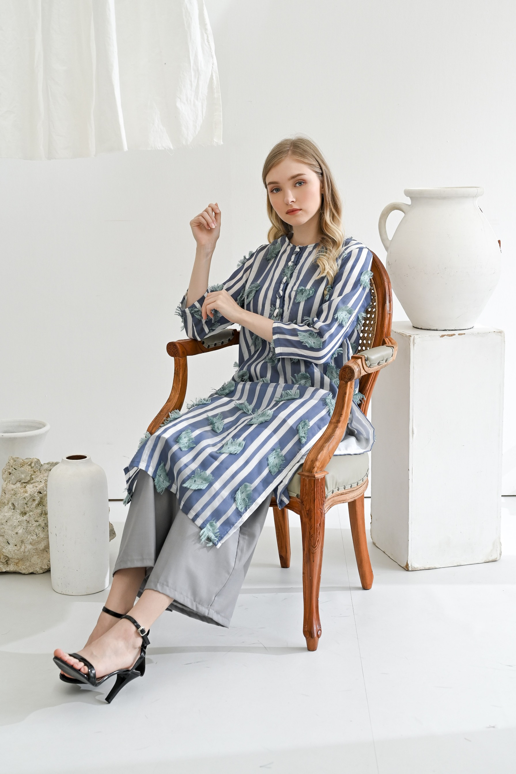 JEUMPA Long Tunik Set