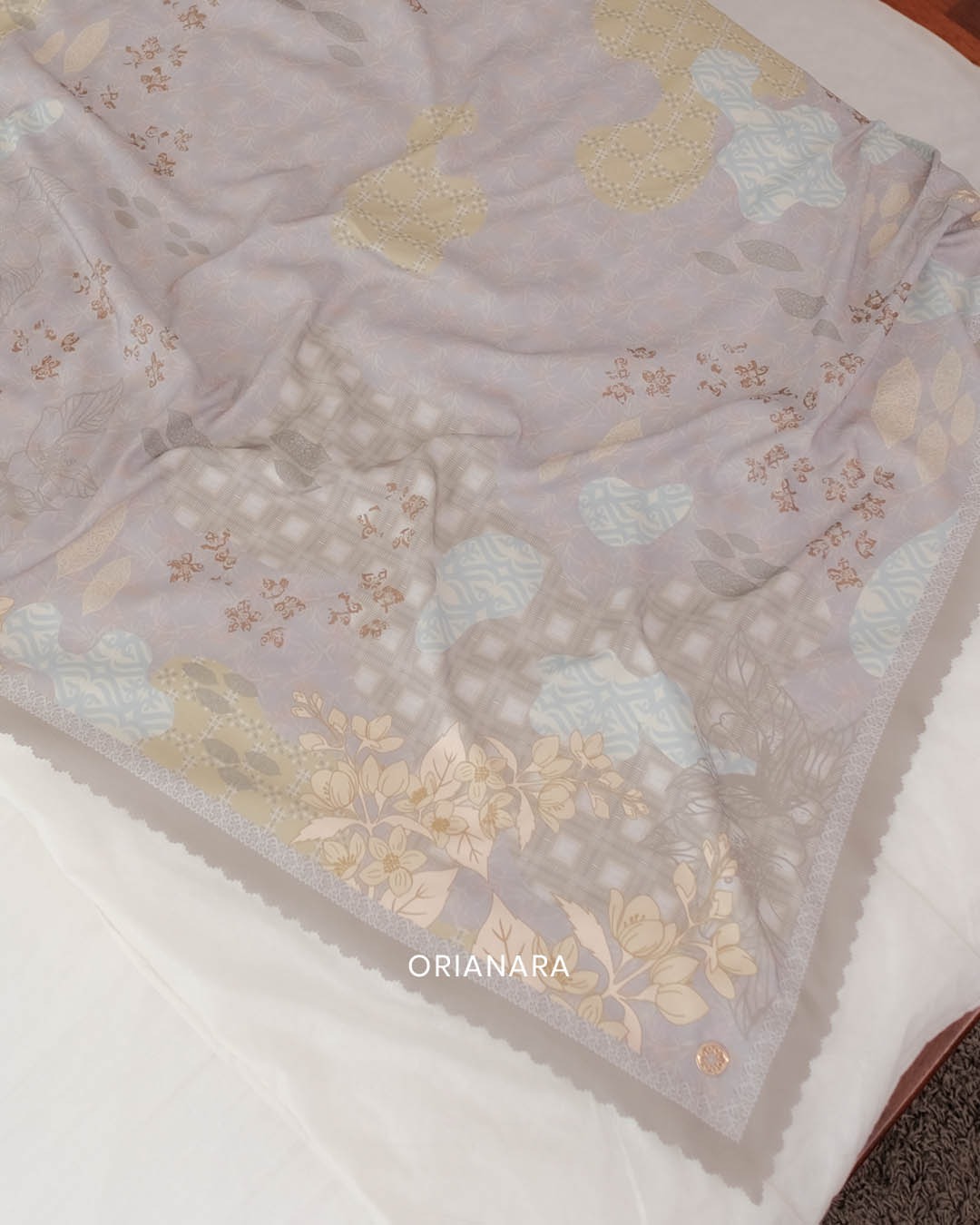 Zinnia Scarf - Moss