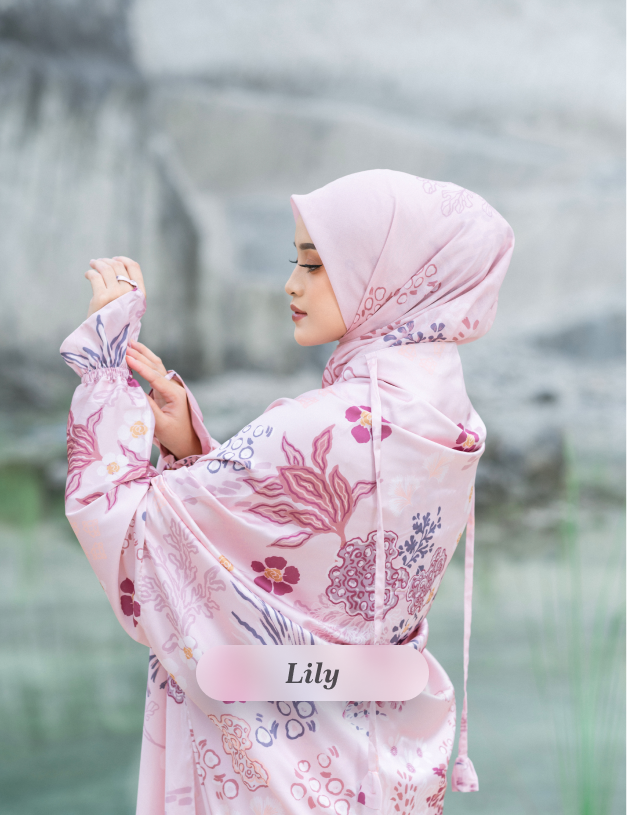 ZEHRA PRAYER ROBE - LILY