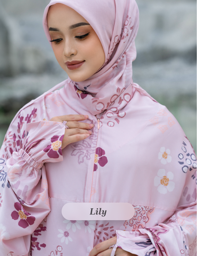 ZEHRA PRAYER ROBE - LILY