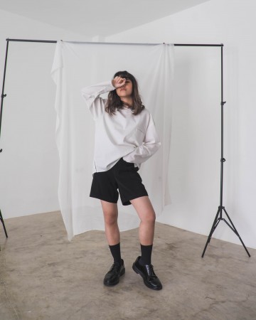 BASIC COTTON TOP - WHITE