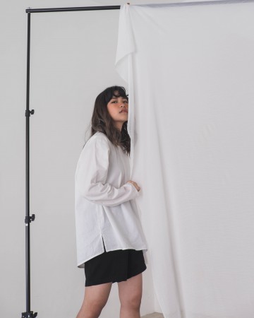 BASIC COTTON TOP - WHITE