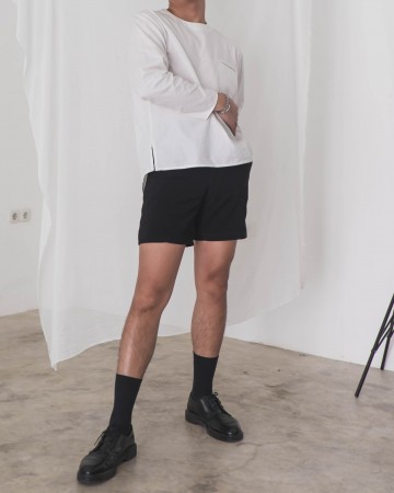 BASIC COTTON TOP - WHITE
