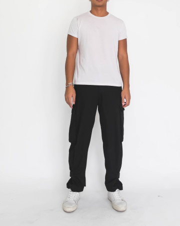 TECHNICAL CARGO PANTS - BLACK