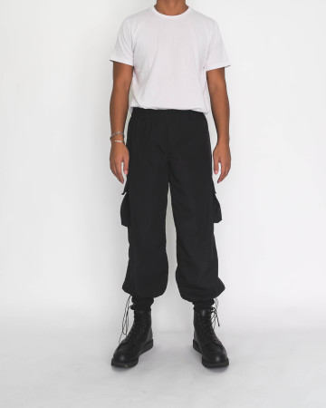 DRAWSTRING ANKLE PANTS