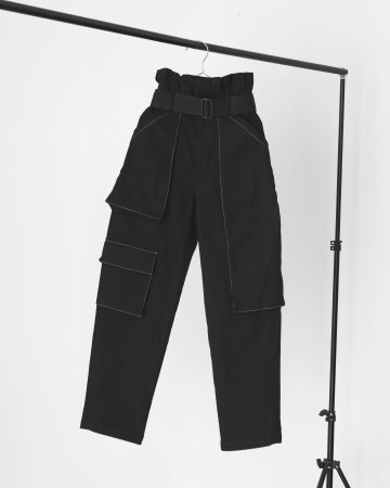 MECHANICAL PANTS - BLACK