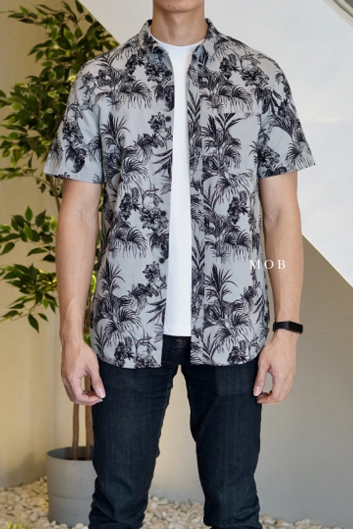 Image of HMSSS01005 Dark Forest Grey SS Shirt (XS ONLY)