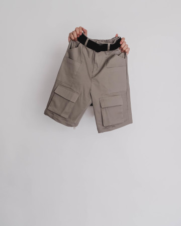 TRANSFORMABLE PANTS - GRAY