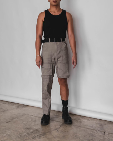 TRANSFORMABLE PANTS - GRAY