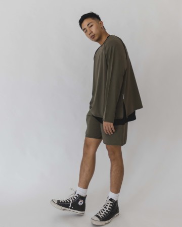 EASE SWEATSHIRT - OLIVE