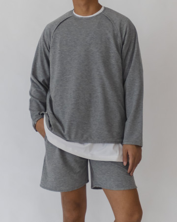EASE SWEATSHIRT - GRAY