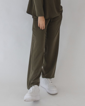 EASE PANTS - OLIVE