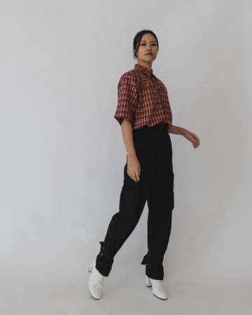 PADDED BOXY SHIRT