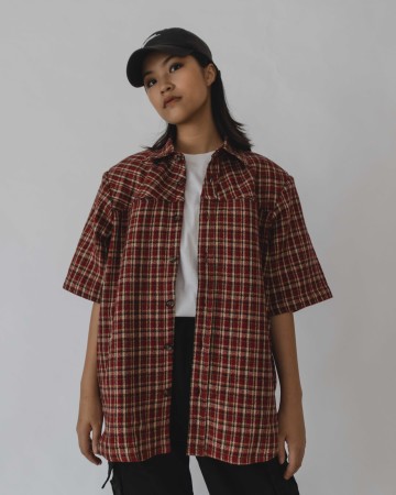 PADDED BOXY SHIRT