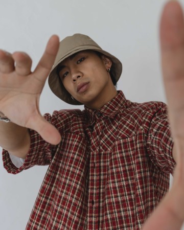 PADDED BOXY SHIRT