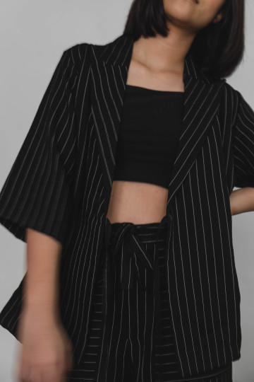 WRAP LINEN TOP