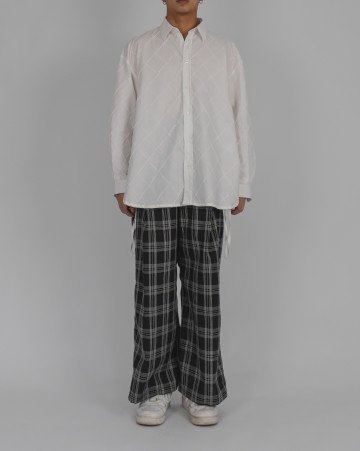 QUILTED OVERSIZE SHIRT