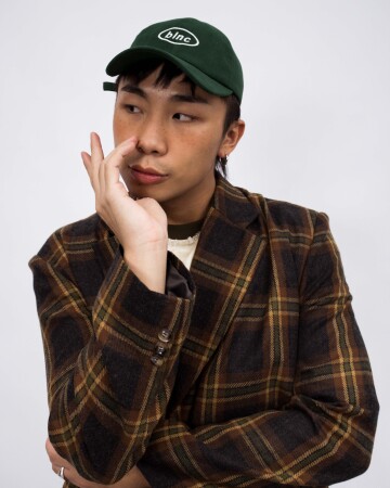BOXY BLAZER - TARTAN