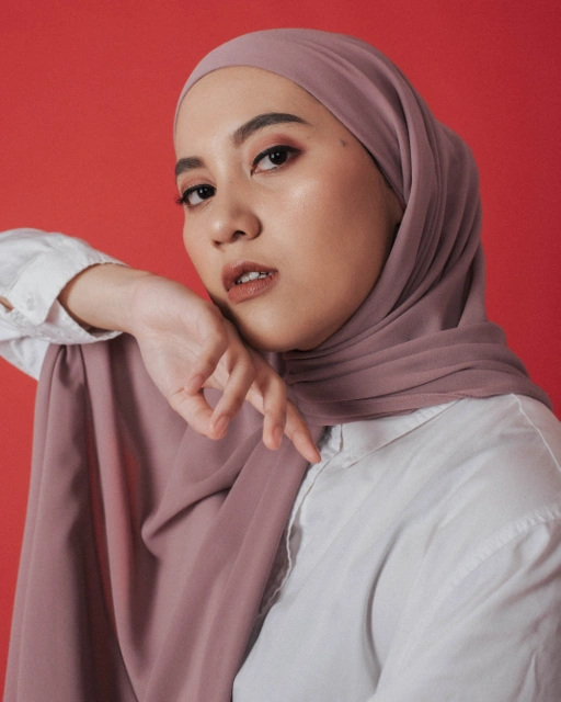 Image of Pashmina Dusty Purple