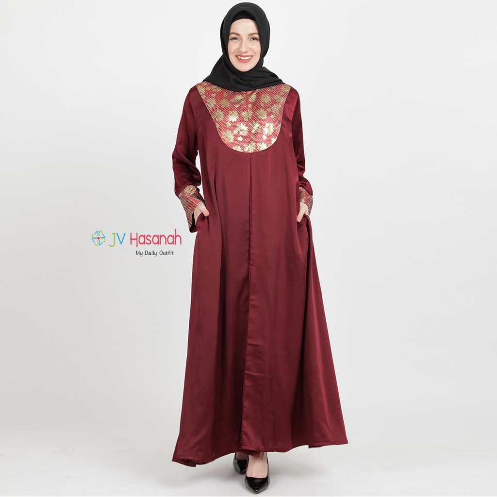 Kalasiris Wide Dress - Gamis Pesta Kondangan Premium Busui Friendly