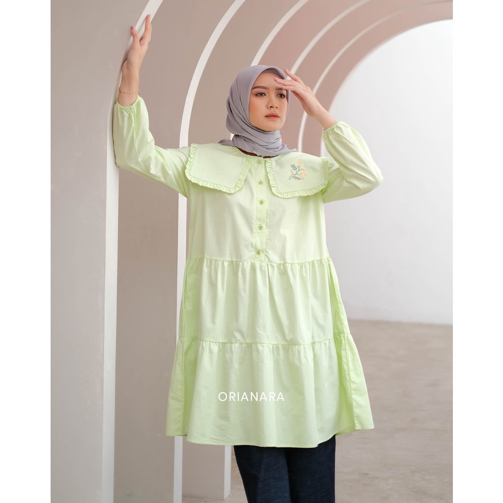 Eshal Tunik Soft Light Green