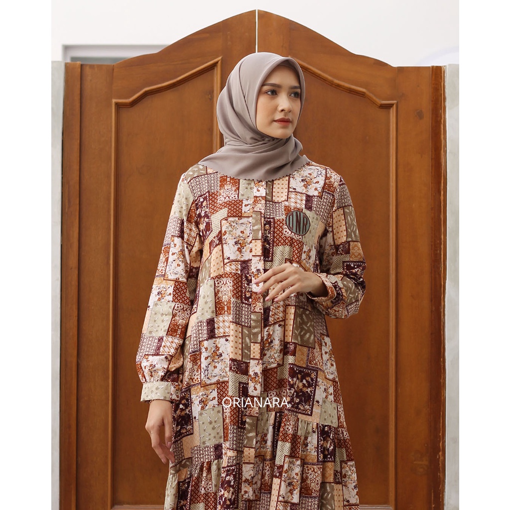 Orianara - Anniken Dress Brown