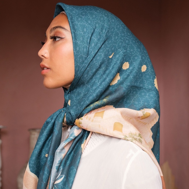 Jaipur Viti Emerald Scarf