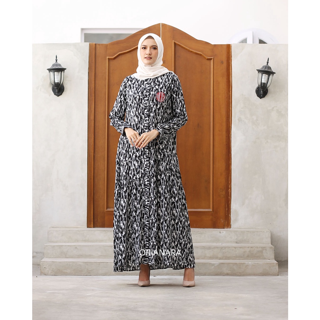Orianara - Anniken Dress Black Zebra