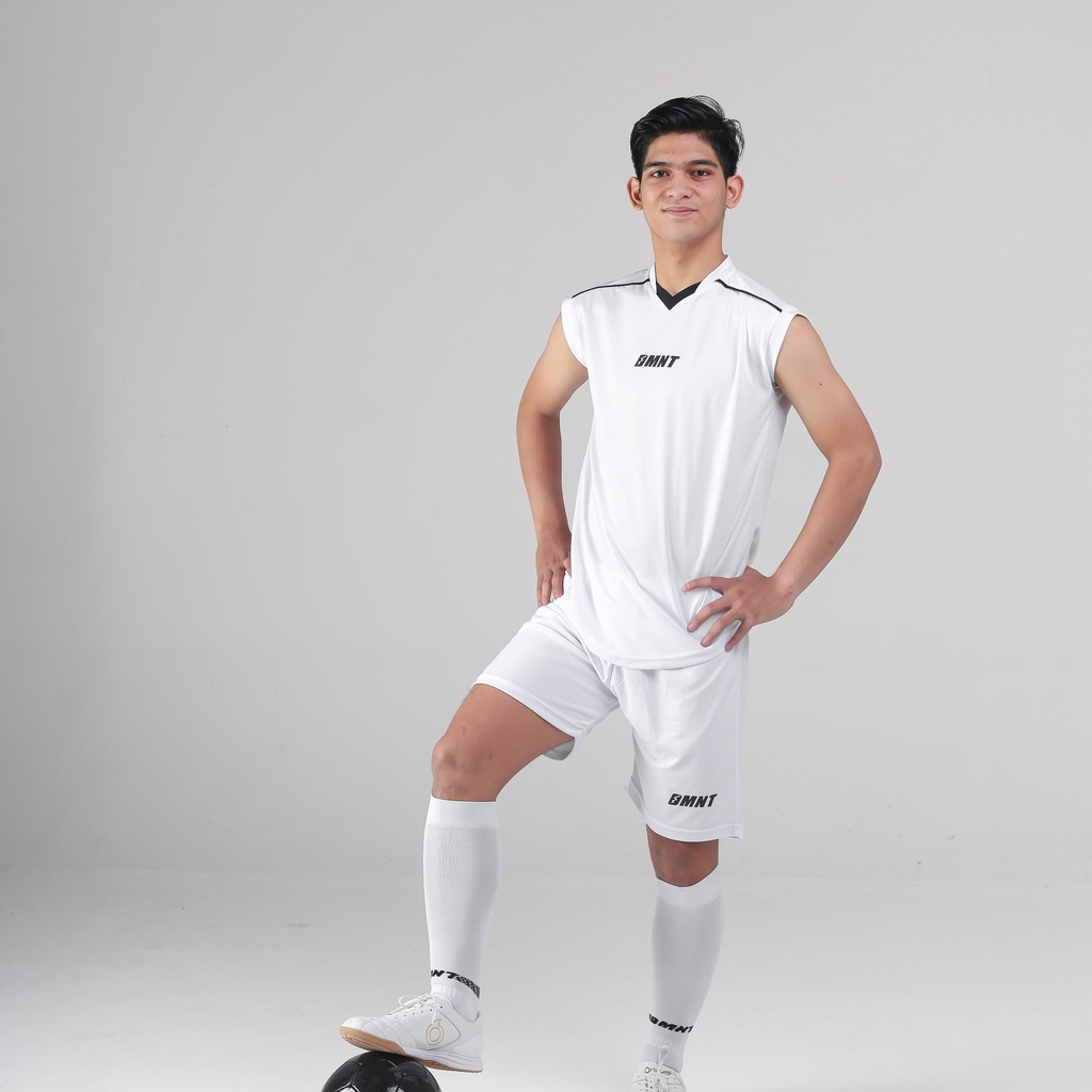 DMNT Jersey Sleeveless Dixie Series White