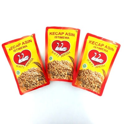 kecap asin HATI ANGSA refill 600 ml