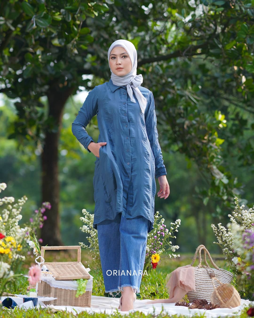Anhel Tunik Denim