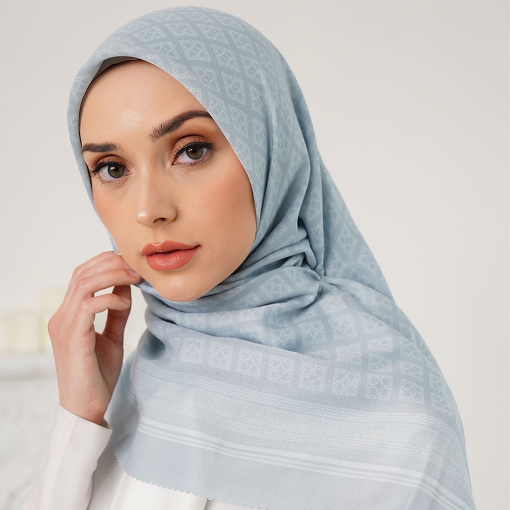 Mahasti Cloud Monogram Scarf