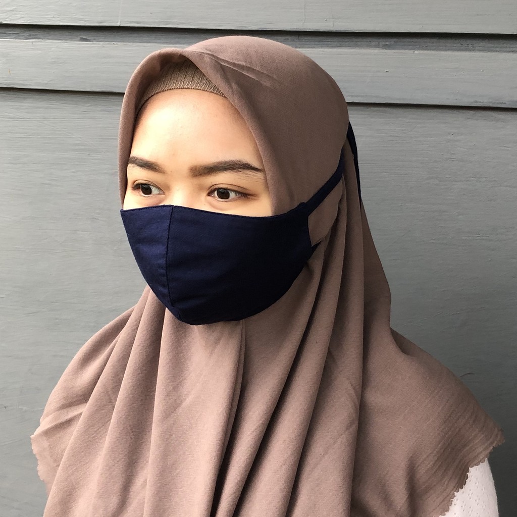 Masker Kain 3 Lapis bisa dicuci