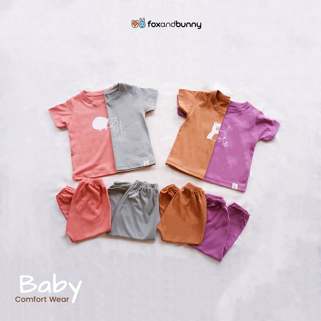 Foxandbunny x Sasinari - Baby Comfy Set Sasinari Baju Bayi