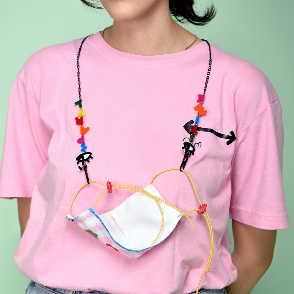 Party Time Glasses / Mask Chain