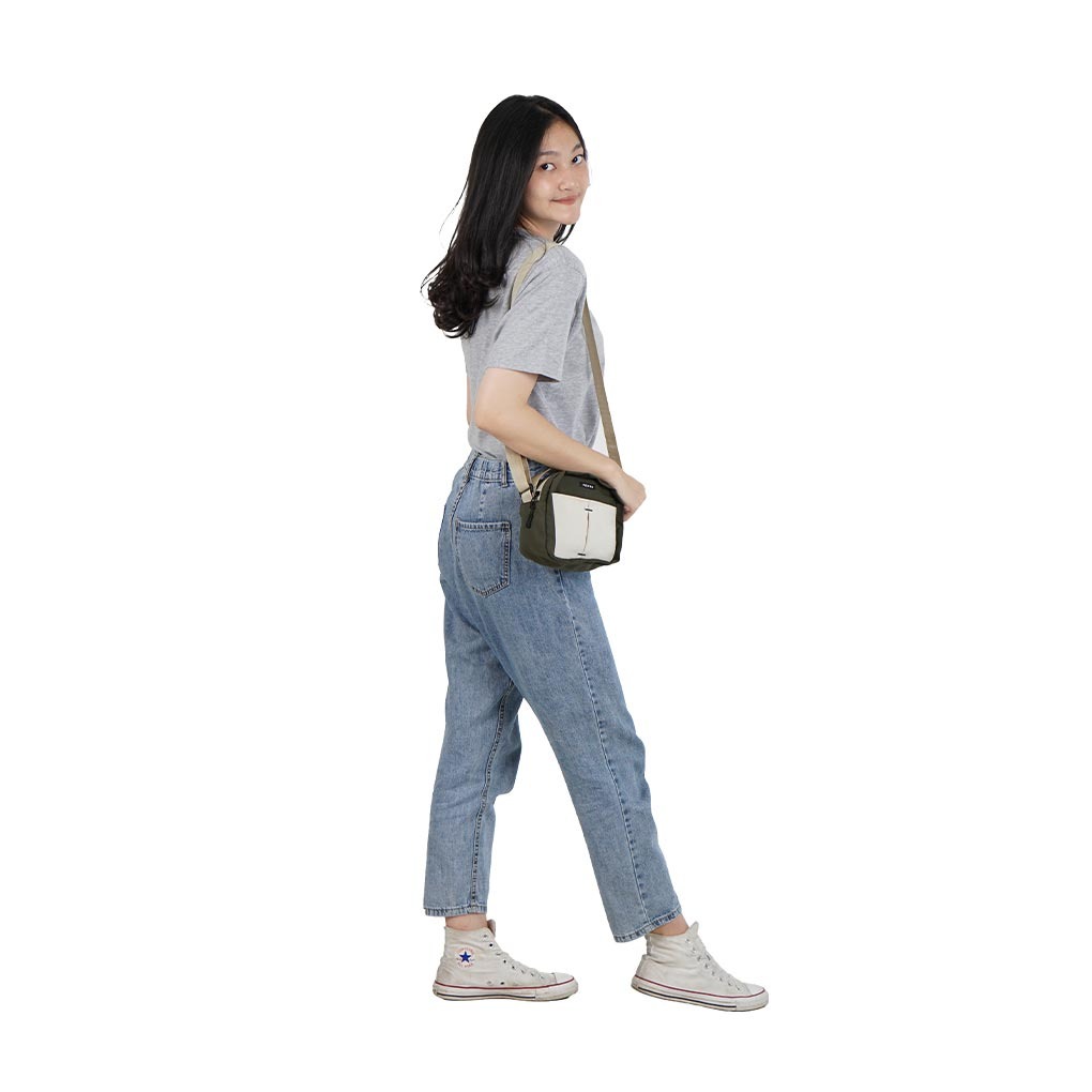 PAXTA SLING BAG 03 OLIVE CREAM