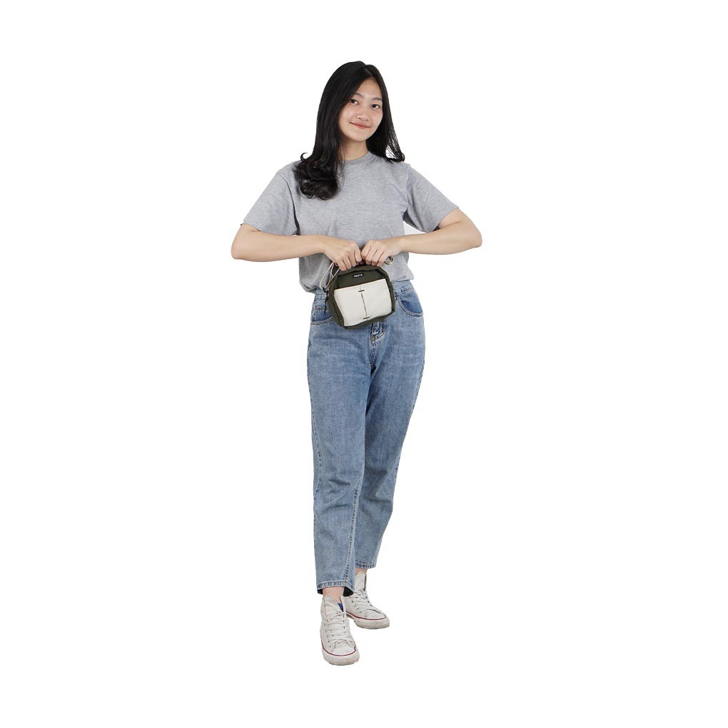 PAXTA SLING BAG 03 OLIVE CREAM