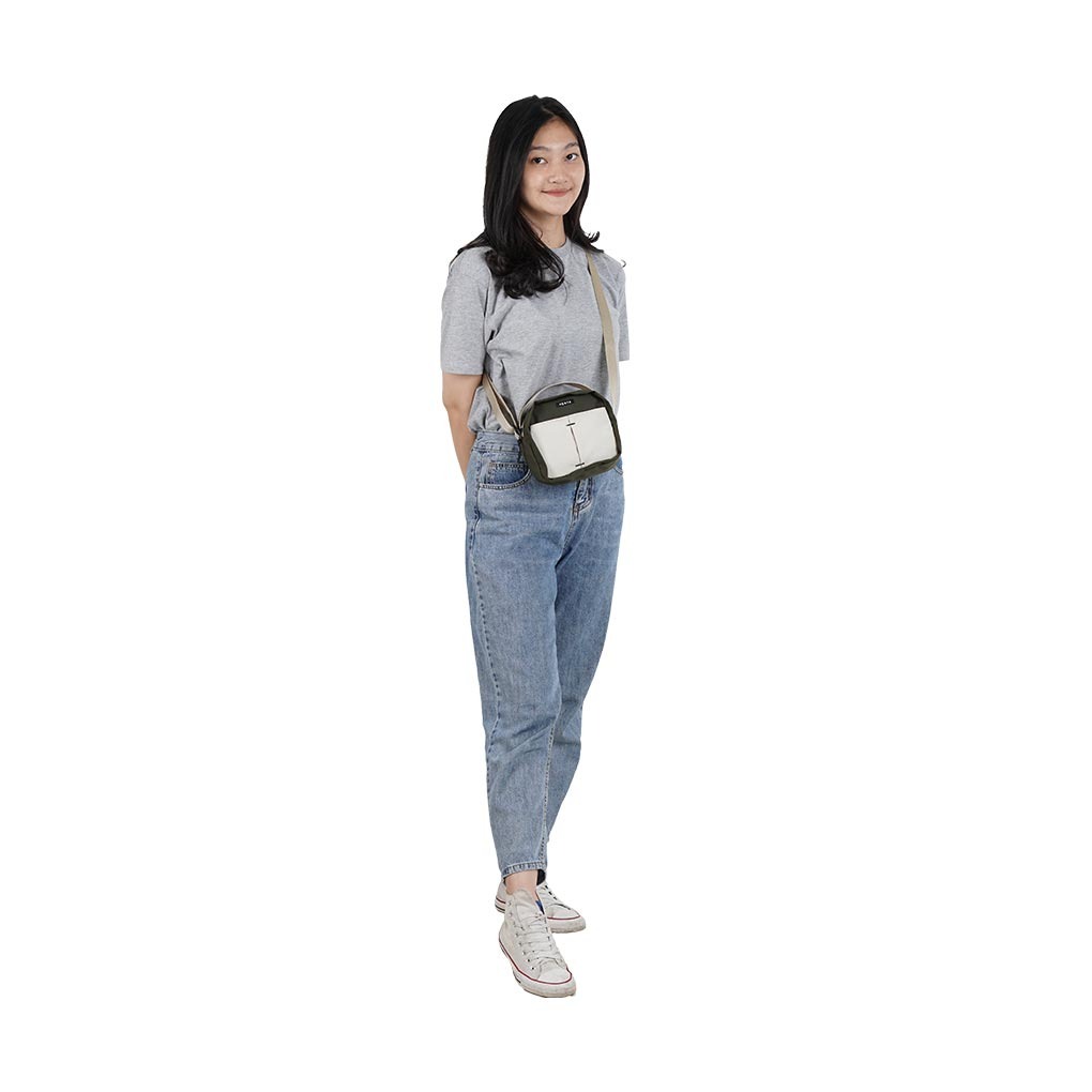 PAXTA SLING BAG 03 OLIVE CREAM