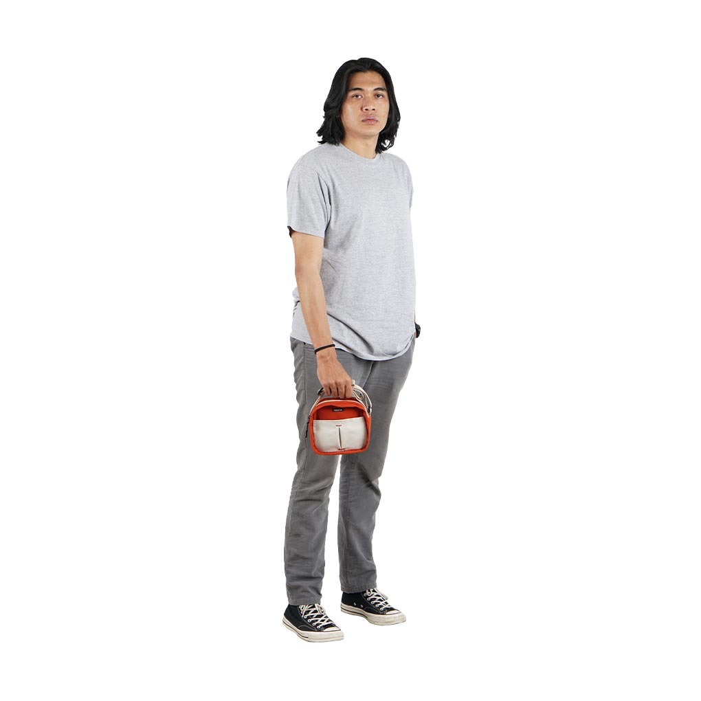 PAXTA SLING BAG 03 TERRACOTTA CREAM