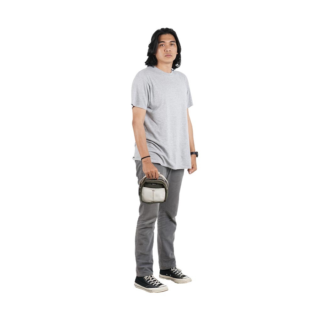 PAXTA SLING BAG 03 OLIVE CREAM
