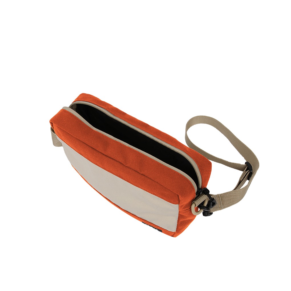 PAXTA HANDBAG 01 TERRACOTTA CREAM