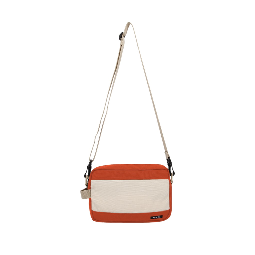PAXTA HANDBAG 01 TERRACOTTA CREAM