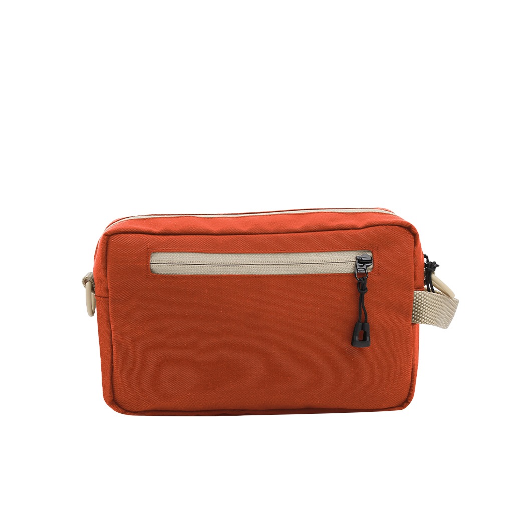 PAXTA HANDBAG 01 TERRACOTTA CREAM