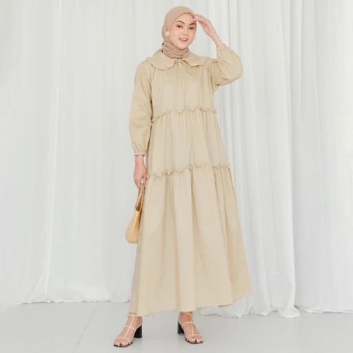 Image of Bimbi Longdress Latte