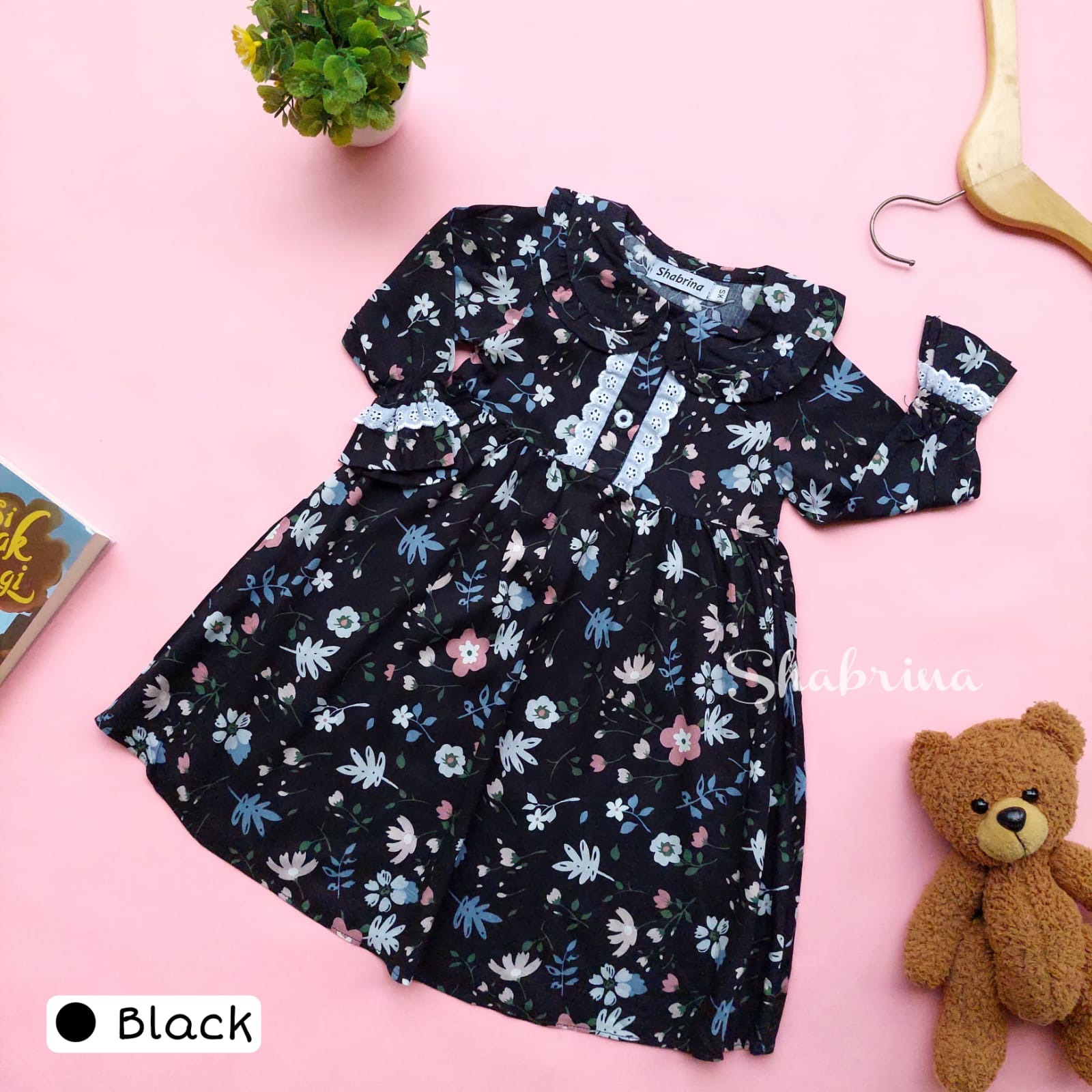 Gamis Kamila (Hanya Gamis) size XL, XXL, 3XL, 4XL by Shabrina