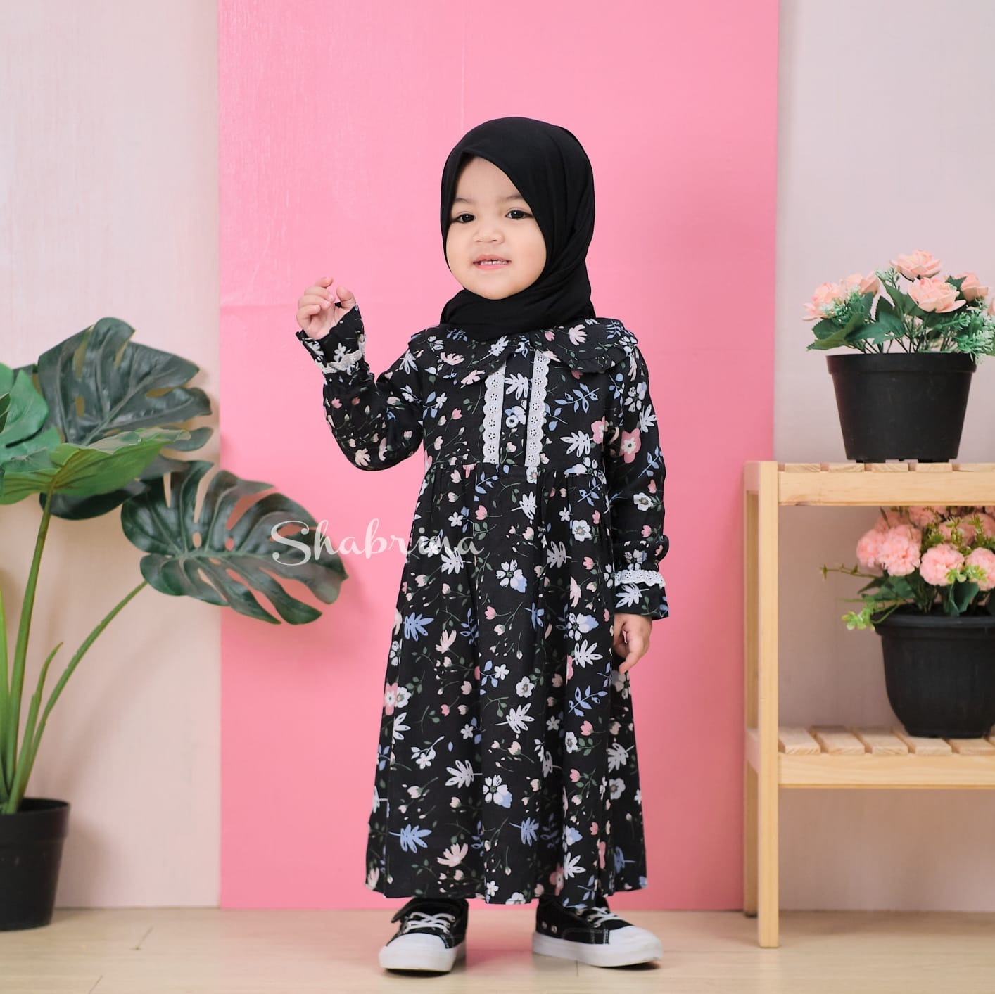 Gamis Kamila (Hanya Gamis) size XL, XXL, 3XL, 4XL by Shabrina