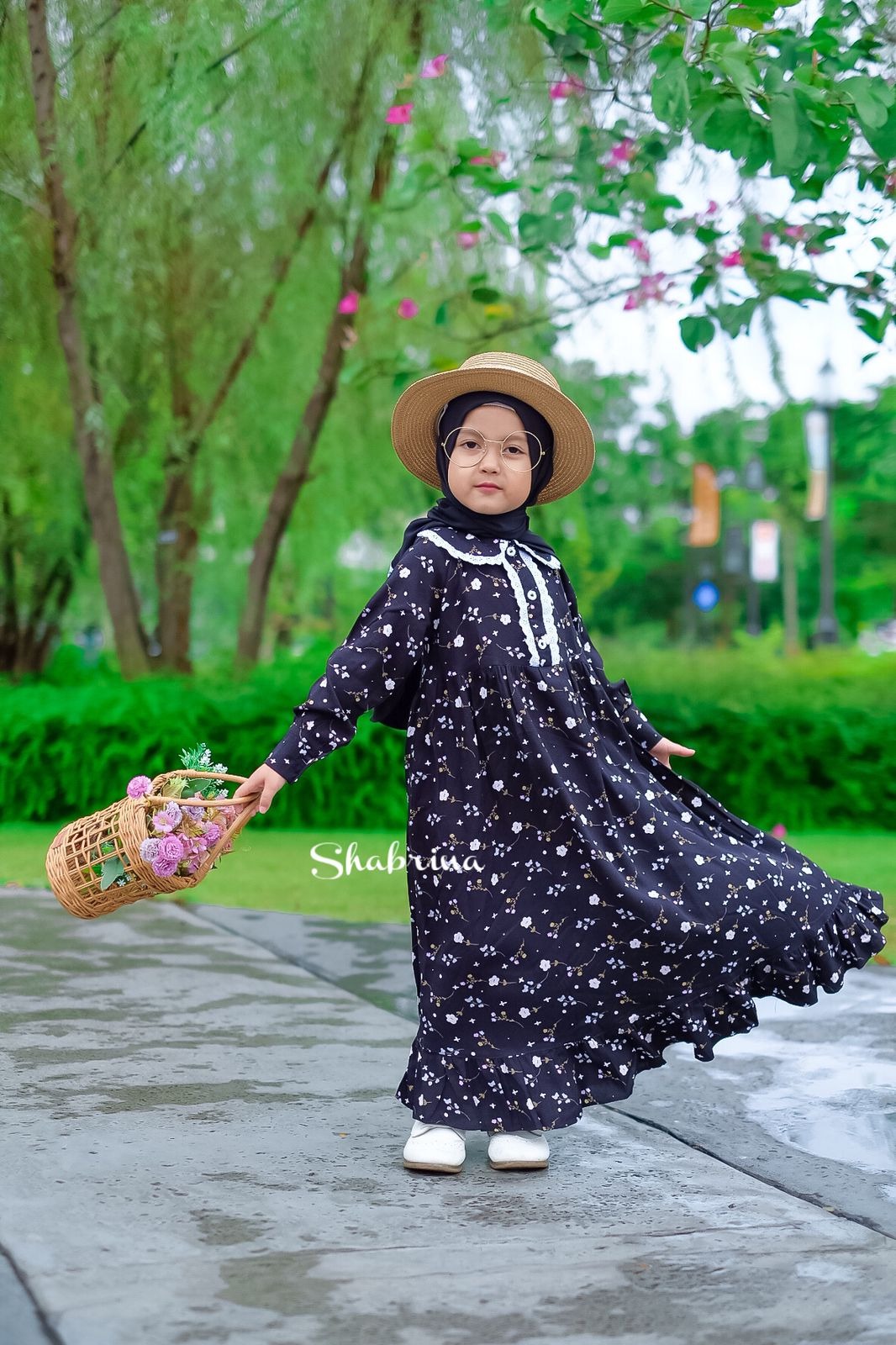 Gamis Surayya (Hanya Gamis) size XS, S, M, L by Shabrina