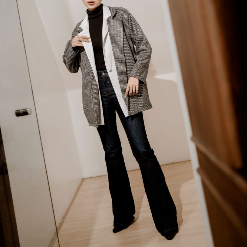 Monoxroom - Jovi Flare Pants Jeans Wanita