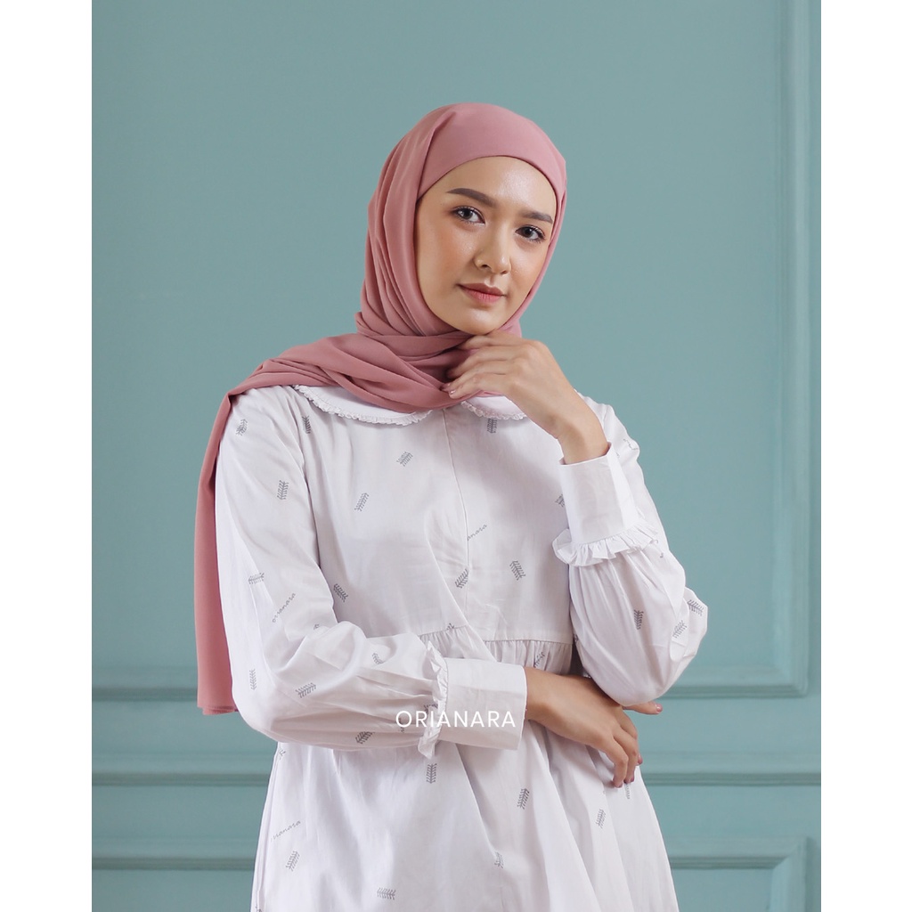 Orianara - Sausan Pashmina Instan Pink